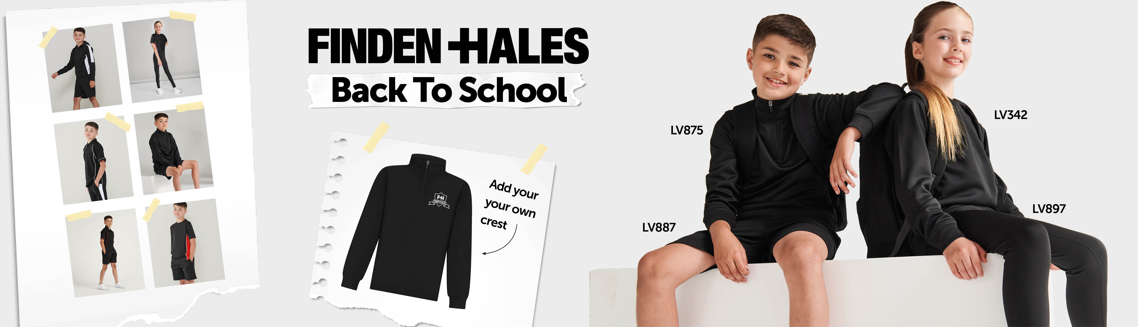 Finden + Hales coordinated schoolwear